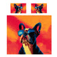 Boss Terrier Duvet Cover Set by Wikus Schalkwyk