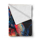 Boss Terrier Light Weight Fleece Blanket by Wikus Schalkwyk