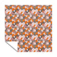 Botanical Rhythm Pink Orange Square Tablecloth