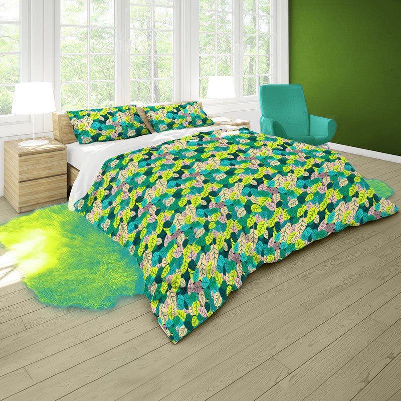 Botanical Rhythm Spring Duvet Cover Set