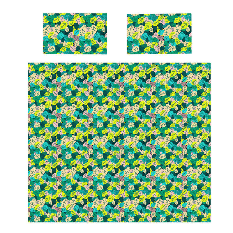 Botanical Rhythm Spring Duvet Cover Set
