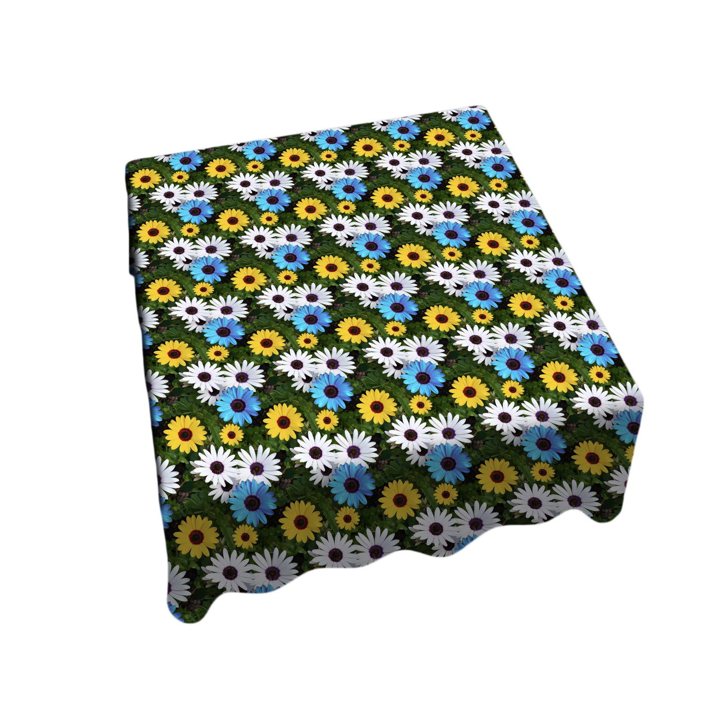 Botanical Daisy Square Tablecloth