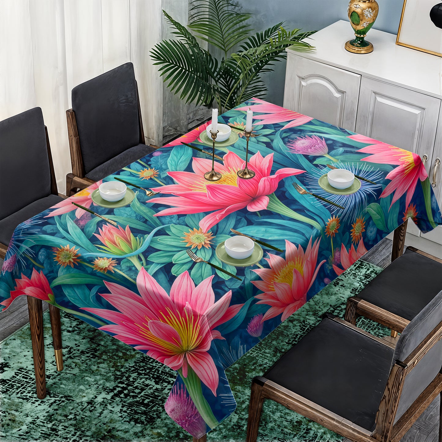 Botanical Daydream Rectangle Tablecloth