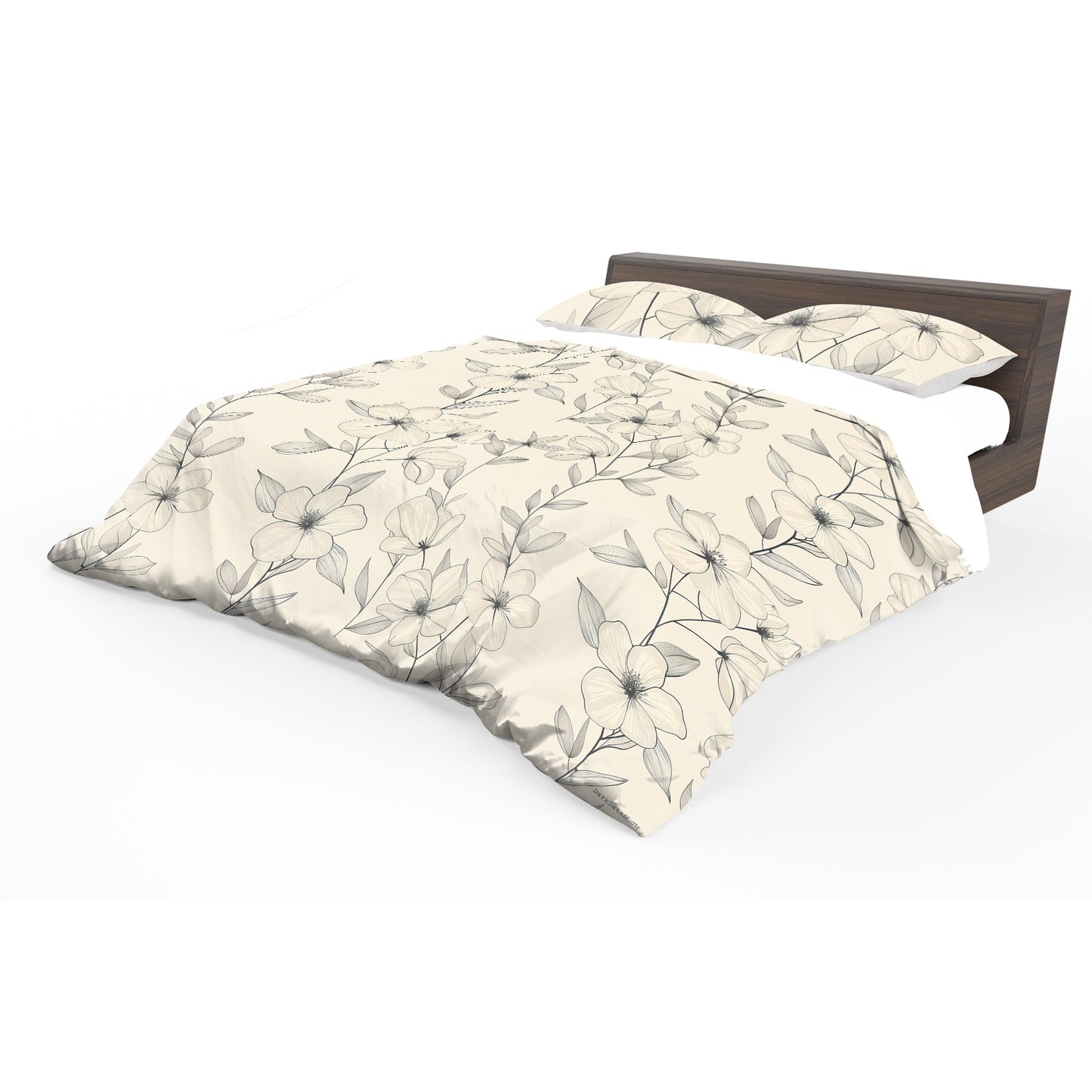 Botanical Line Art Duvet Cover Set by Wikus Schalkwyk