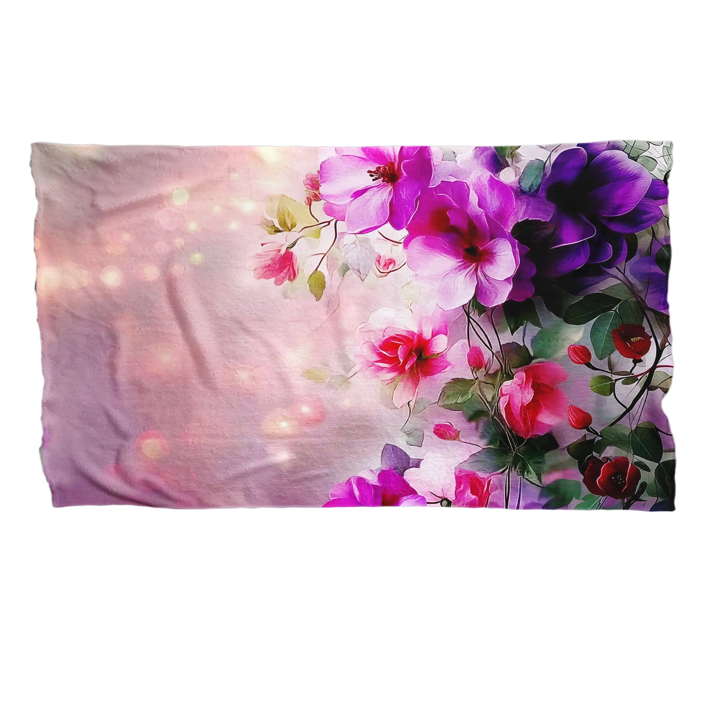Bougain Villa Bed Throw