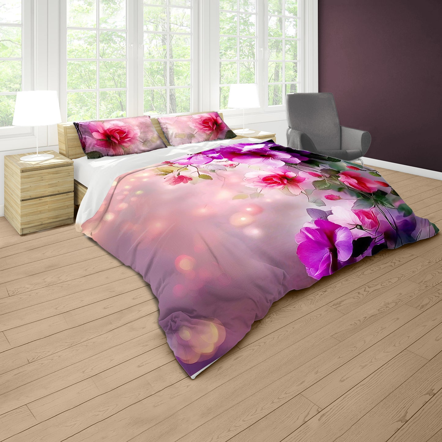 Bougain Villa Duvet Cover Set