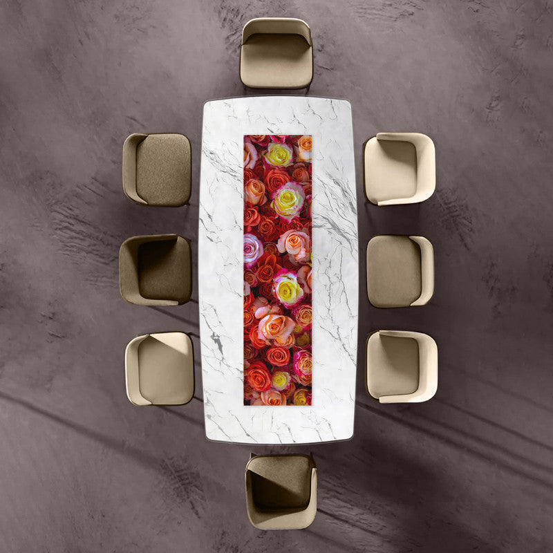 Bouquet of Roses 160cm Table Runner