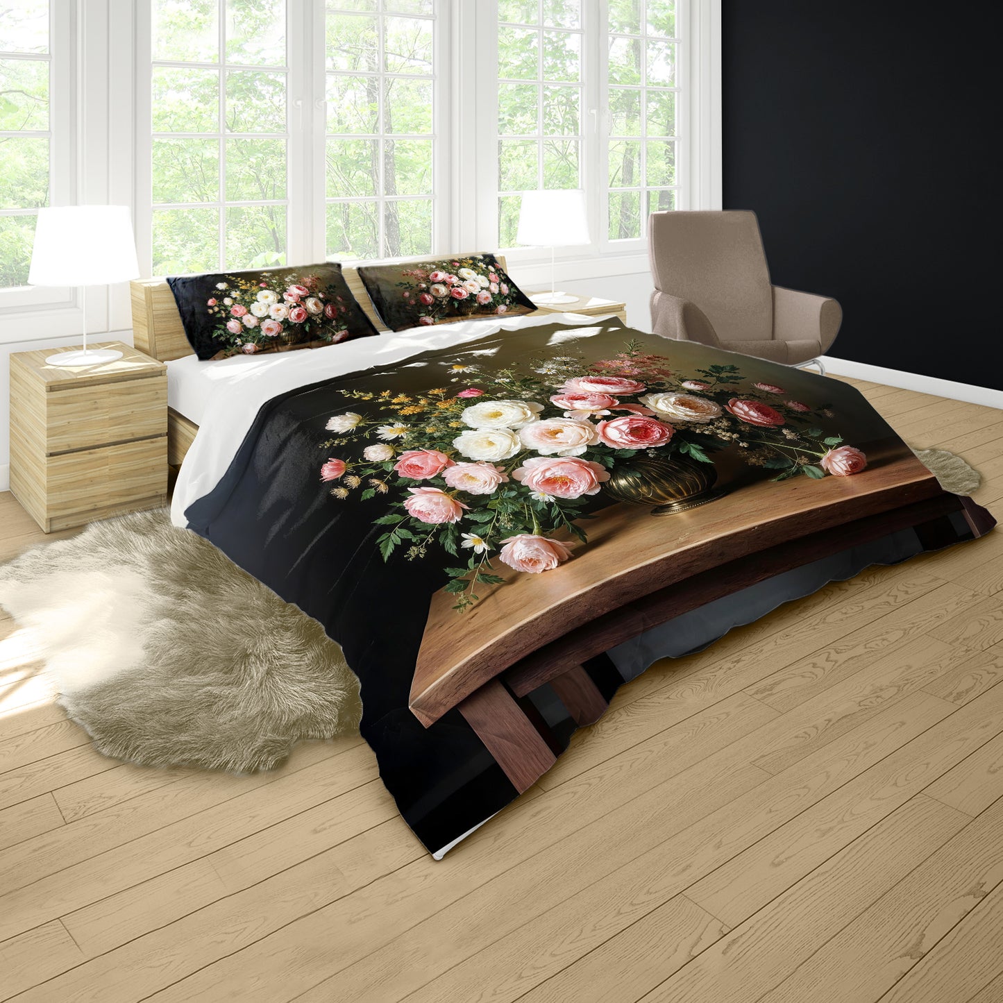 Bouquet for my Darling Duvet Cover Set