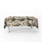 Bouquet of Floral on White Rectangle Tablecloth by Mark van Vuuren