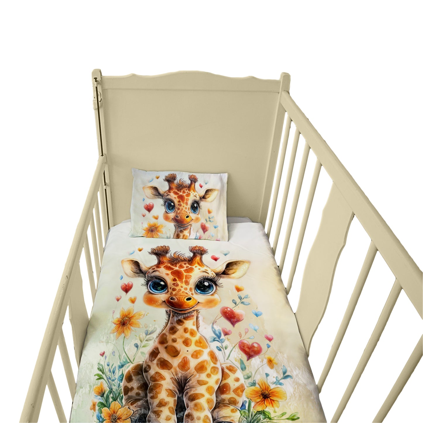 Brave Baby Giraffe Cot Set