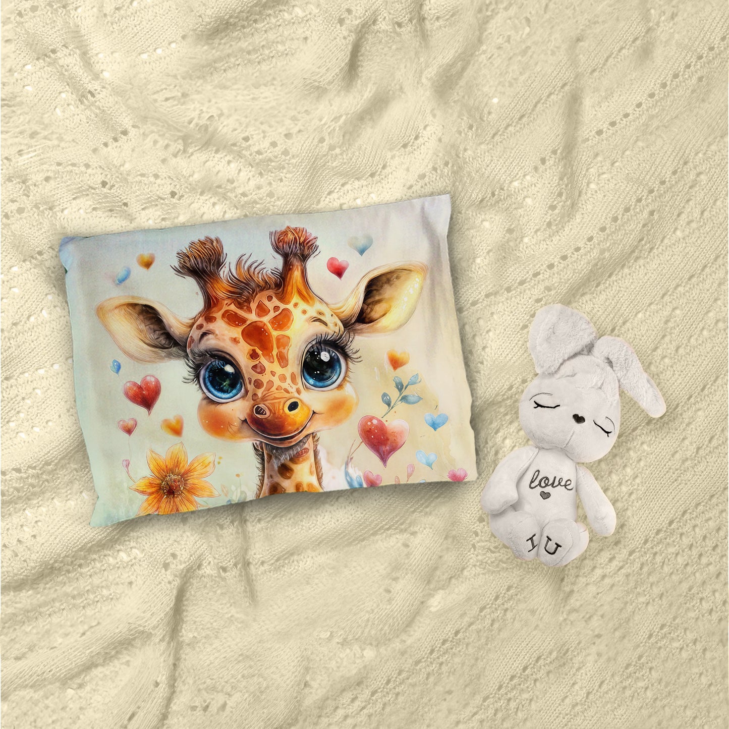 Brave Baby Giraffe Cot Set