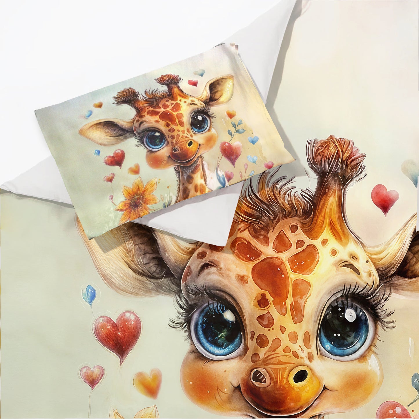Brave Baby Giraffe Cot Set