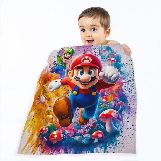 Brave Handyman Toddler Fleece Blanket