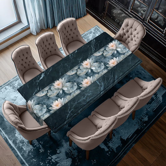 Bridal Lilies Table Runner
