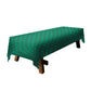 Bright Green Square Pattern 3m Rectangle Tablecloth