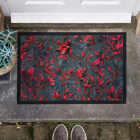 Bright Leaves Door Mat