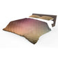 Bronze Squares Duvet Cover Set