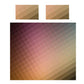 Bronze Squares Duvet Cover Set