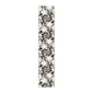 Brown Gravite Drawn Leaves Table Runner by Mark van Vuuren