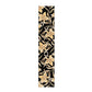Brown Lily Flower on Black Table Runner  By Mark Van Vuuren
