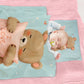 Brown Bear Loves You Cot Set