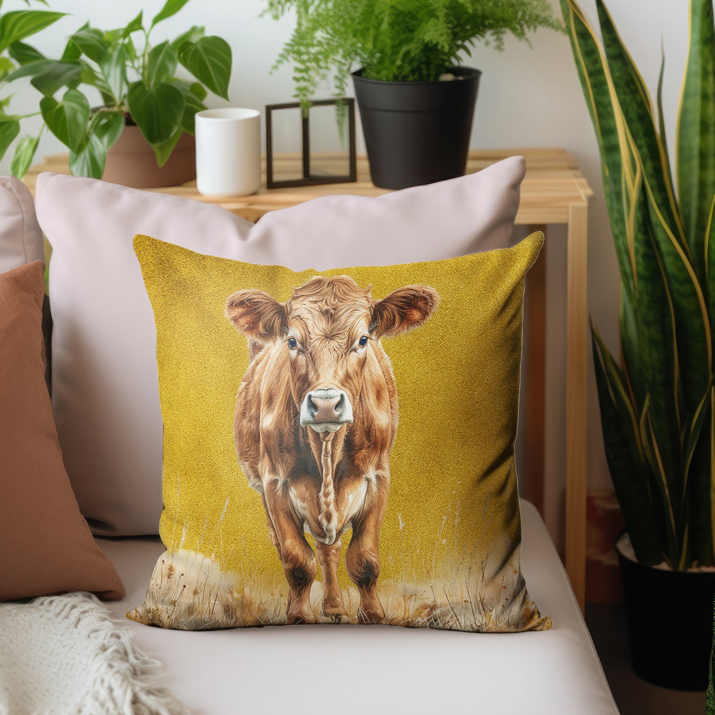 Cow Abstract Luxury Scatter by Mark van Vuuren