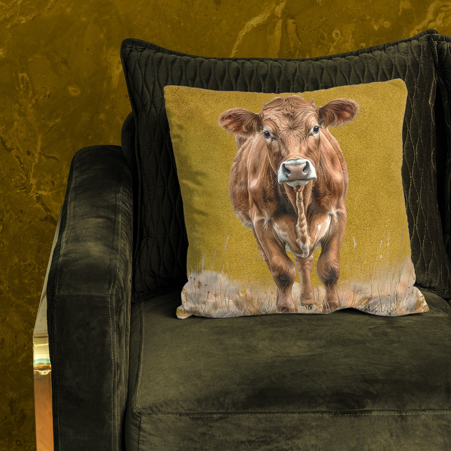 Cow Abstract Luxury Scatter by Mark van Vuuren