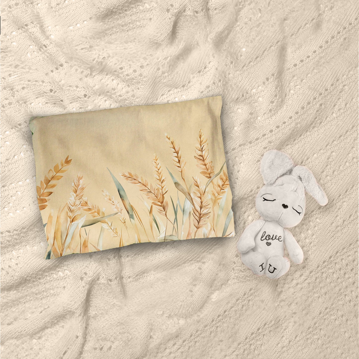 Brown Lion Cot Set