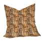 Brown Snake Skin Luxury Scatter