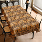 Brown Snake Skin Rectangle Tablecloth