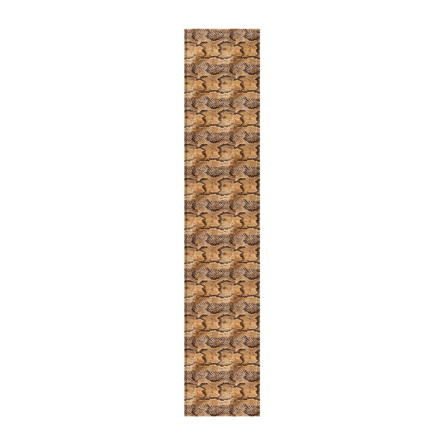 Brown Snake Skin Table Runner