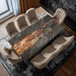 Brown and Black Tree Bark Table Runner By Mark van Vuuren