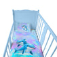 Bubble Dolphin Cot Set