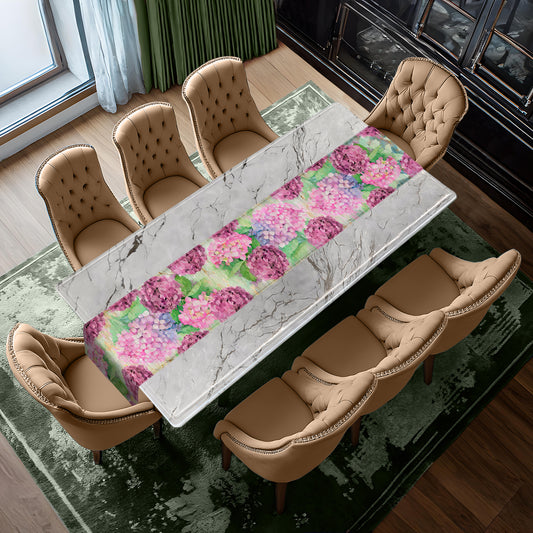 Bunch of Pink Flowers Table Runner By Mark van Vuuren