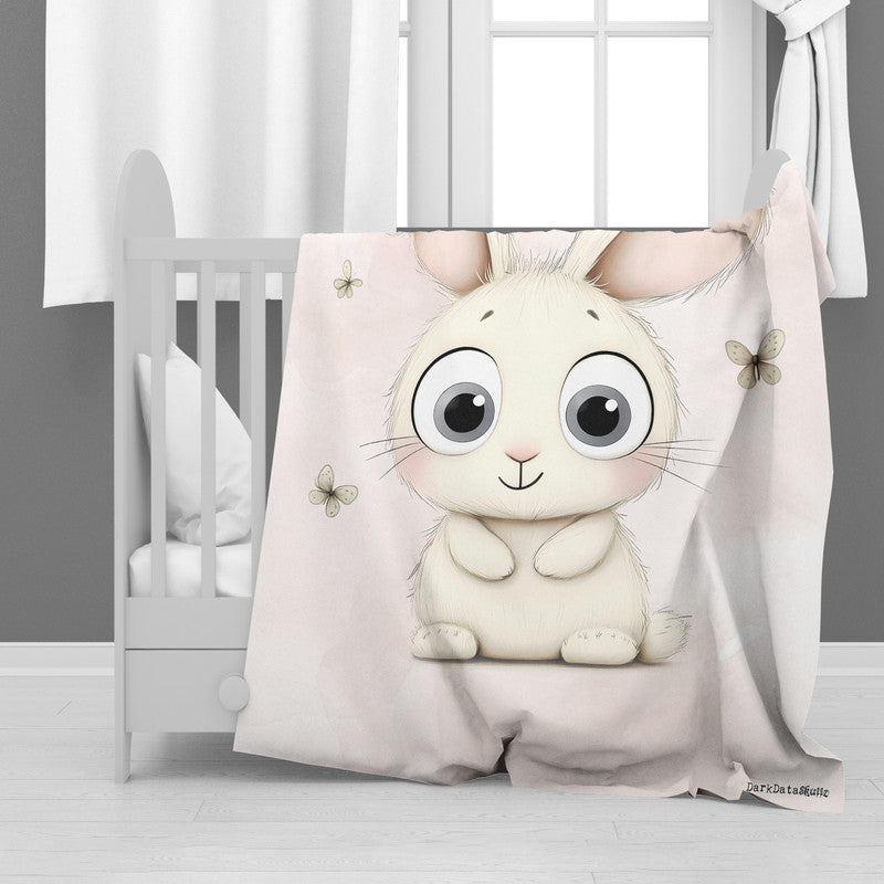 Bunny Minky Blanket by Wikus Schalkwyk