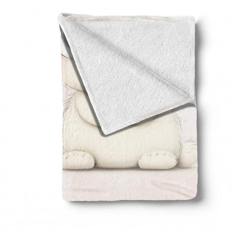 Bunny Minky Blanket by Wikus Schalkwyk