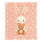 Bunny Hugs Baby Fleece Blanket