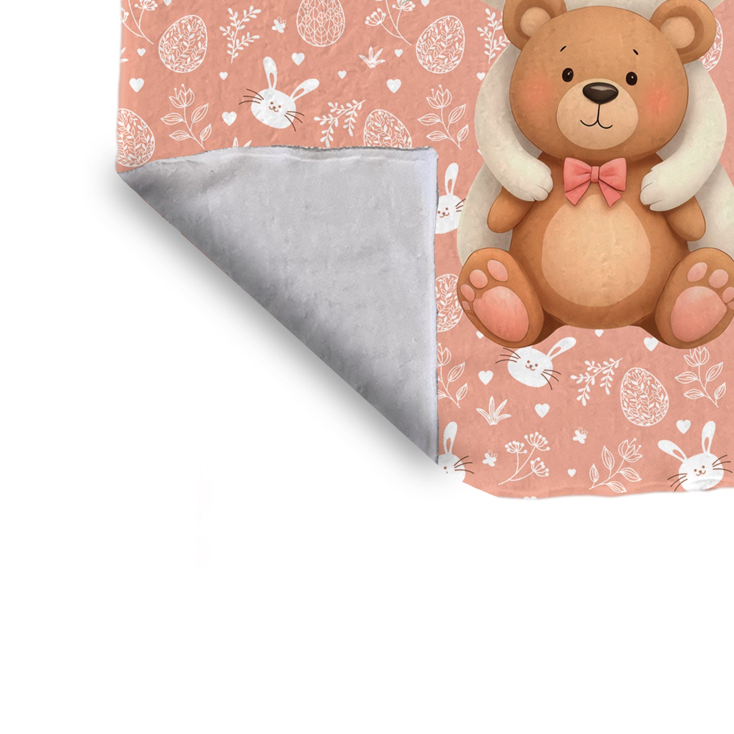 Bunny Hugs Minky Blanket