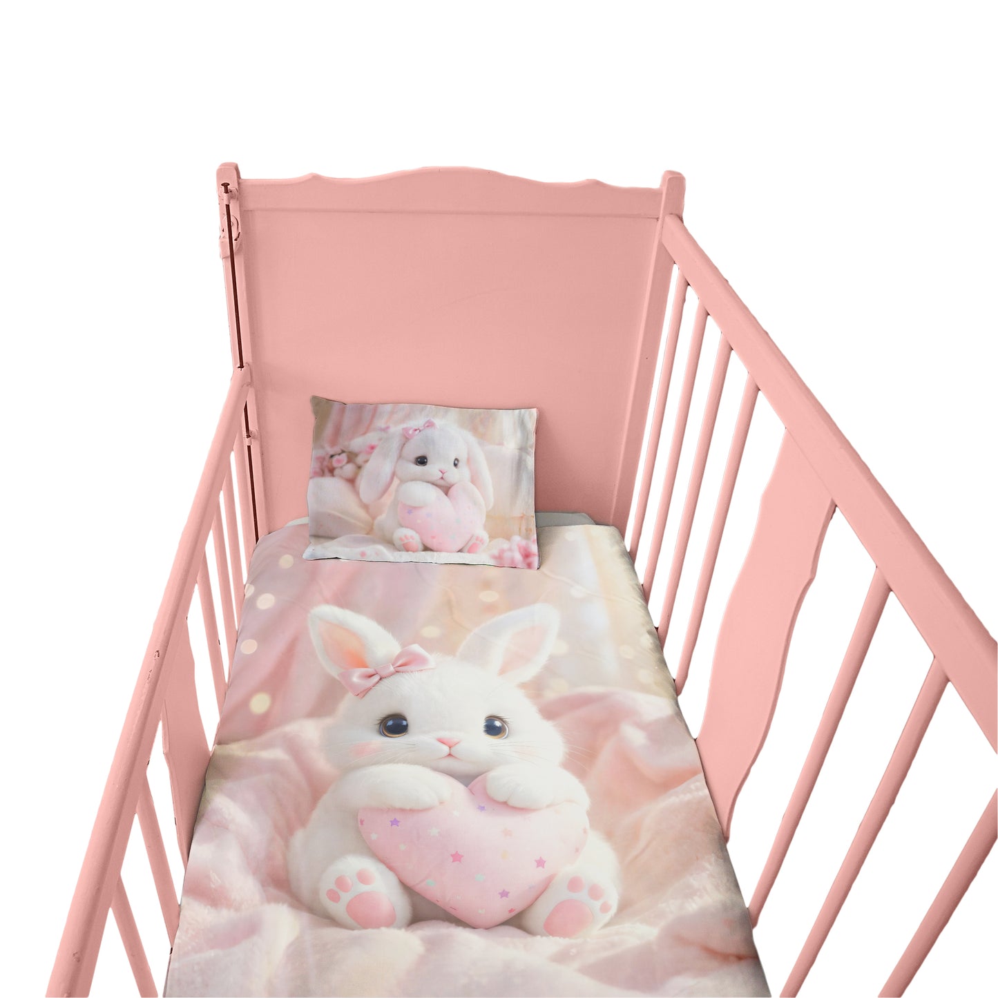 Bunny Snuggles Cot Set