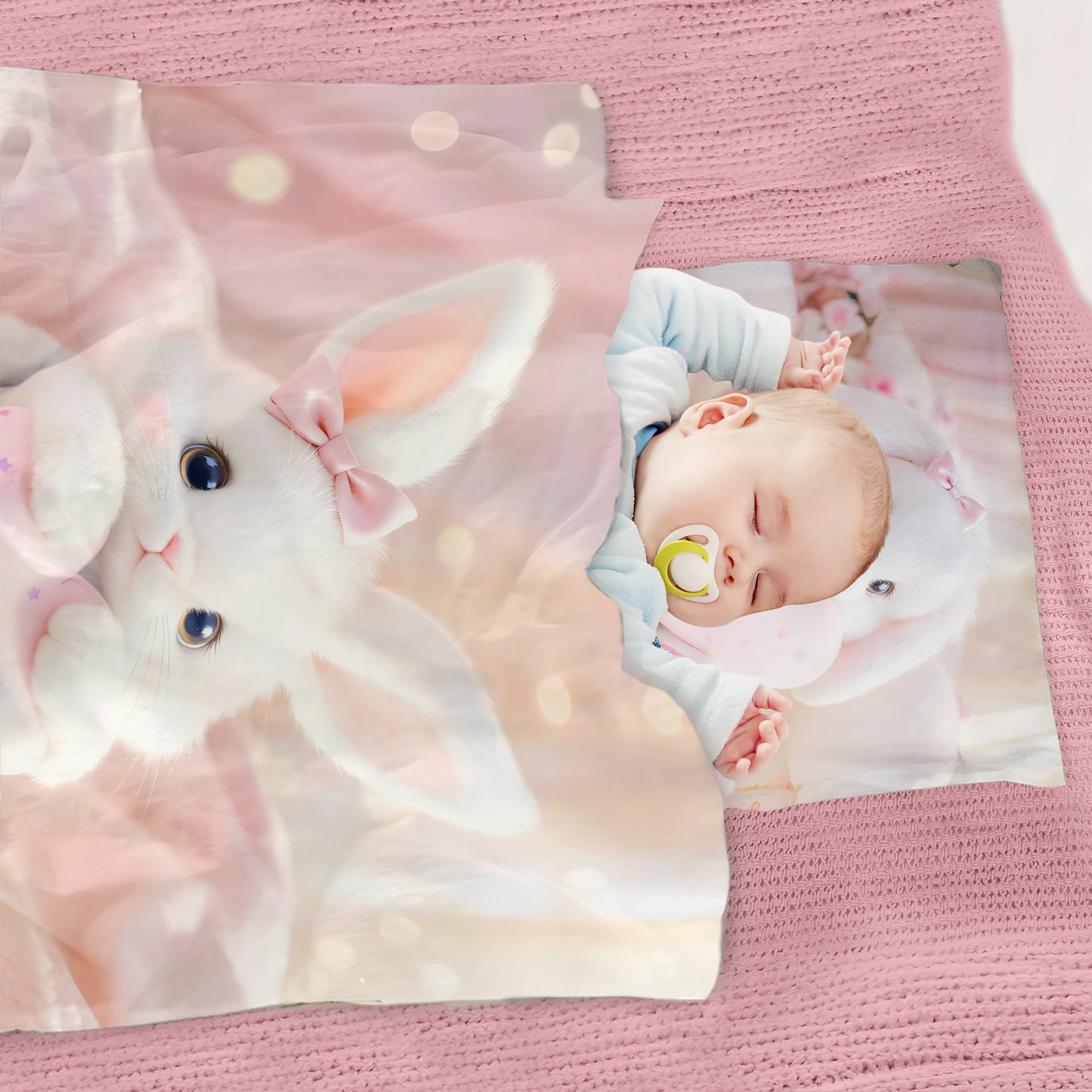Bunny Snuggles Cot Set