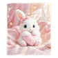 Bunny Snuggles Baby Fleece Blanket