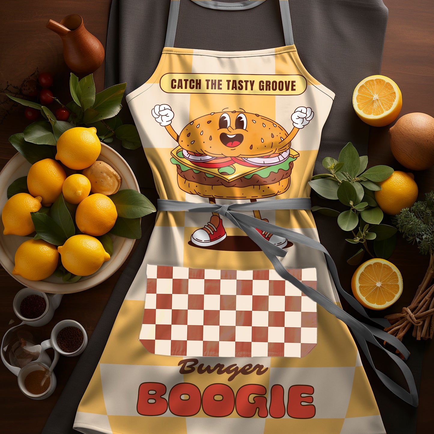Burger Boogie Apron