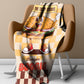 Burger Boogie Light Weight Fleece Blanket