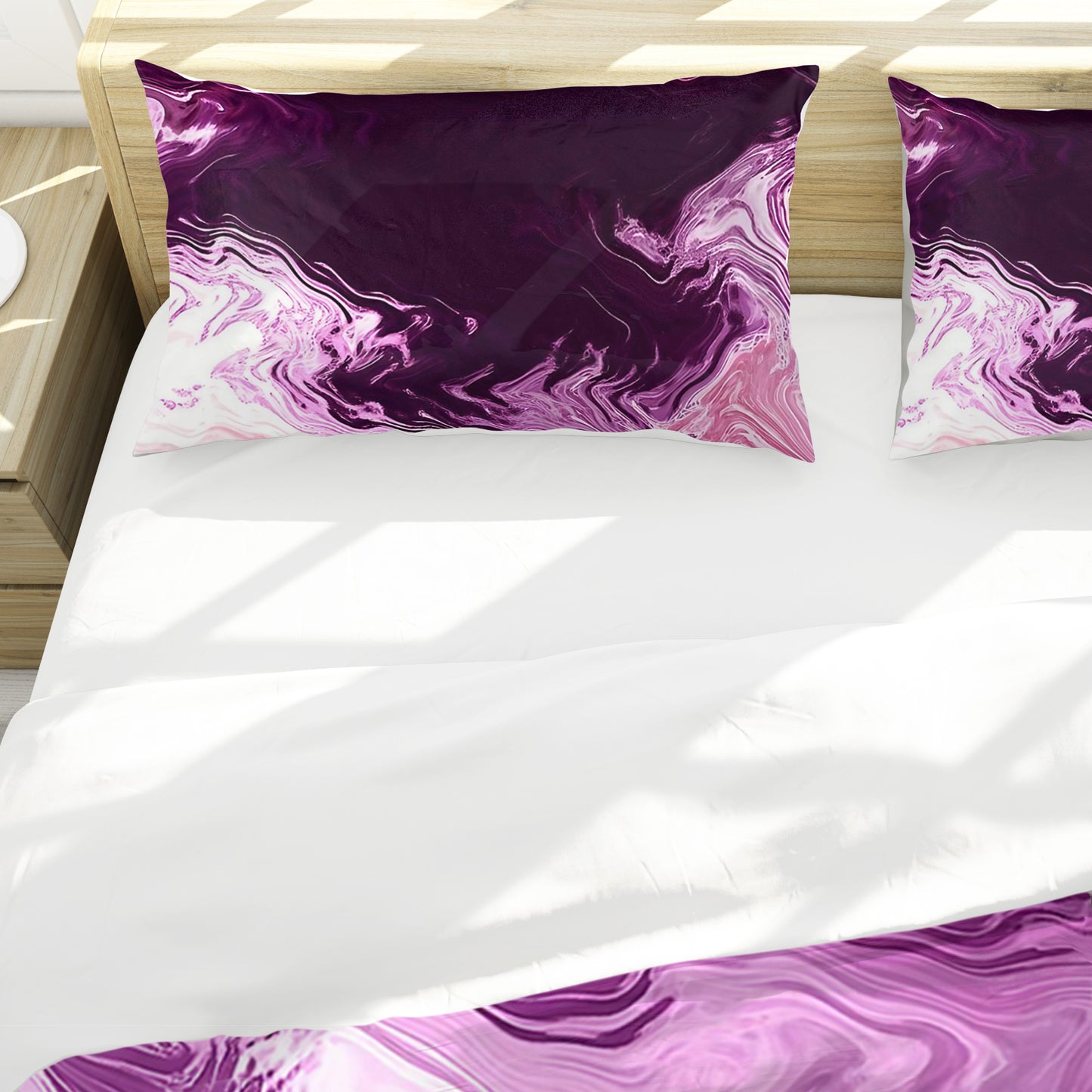 Burgundy Duvet Cover Set