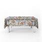 Burnt Oranges Flower Blossoms Rectangle Tablecloth by Mark van Vuuren