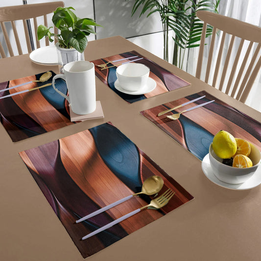 Burnt Wood Placemats