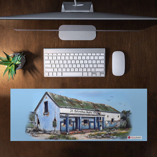 Butchery Desk Pad by Stella Bruwer