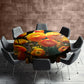 Buttercups Bouquet Round Tablecloth