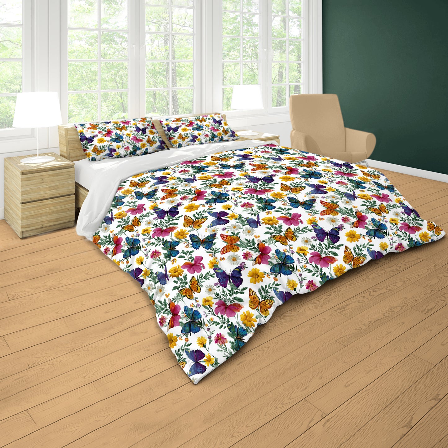 Butterflies Duvet Cover Set by Mark van Vuuren