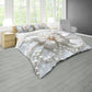 Butterfly White Pearls Duvet Cover Set
